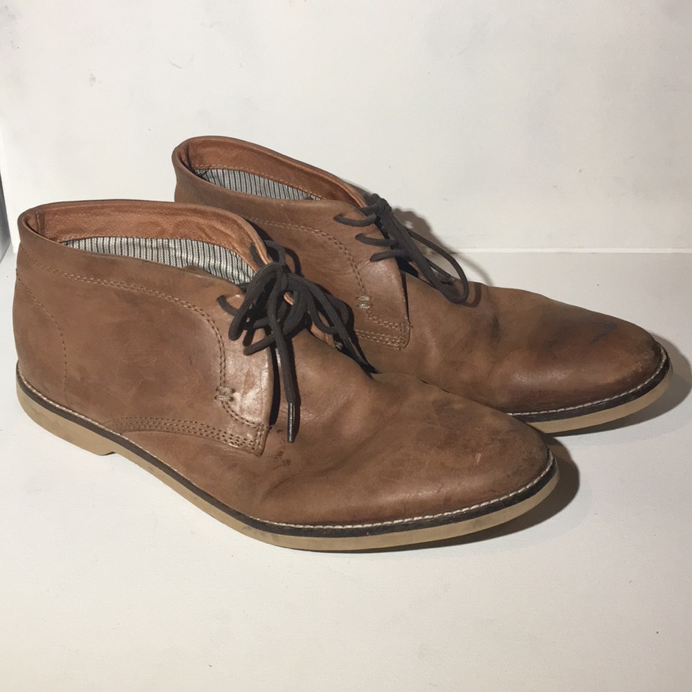 Leather Venturini Dress Boots